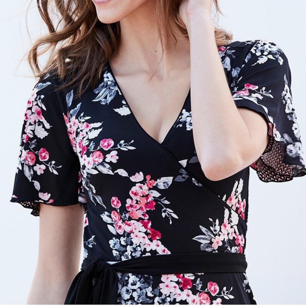 White House Black Market reversible short sleeve dress